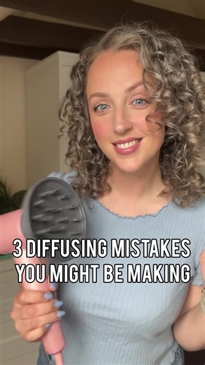 Curly Hair Care: Fixing Common Diffusing Mistakes