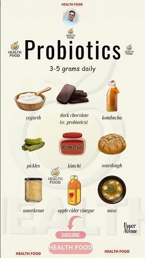 Top 9 Probiotic Foods to Improve Digestion #GutHealth #Probiotics #HealthyDigestion