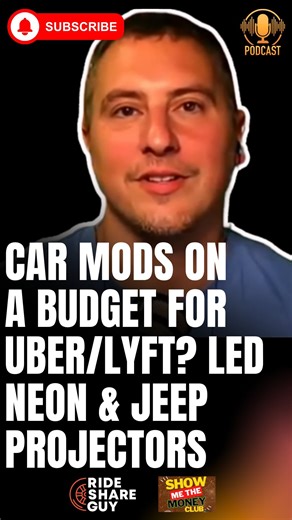 Car Mods on a Budget for Uber/Lyft? LED Neon & Jeep Projectors . . . . . . #therideshareguy #uber #lyft #ridesharedriver #ridesharing | The Rideshare Guy