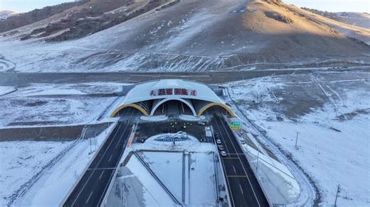 China opens world’s longest expressway tunnel at 9,842 feet altitude