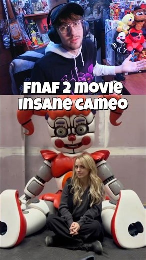 FNAF 2 MOVIE NEWS: THE CIRCUS BABY CAMEO! #fnaf #fivenightsatfreddys #shorts