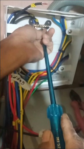 MCB Box Connection | DB Box Wiring #shorts #cable #electrical #wiring