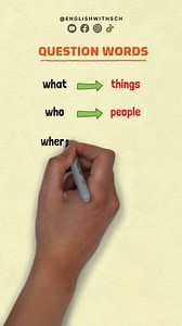 Question Words! | English with sch