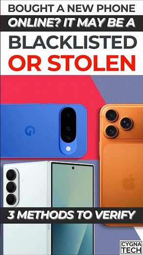 📱Bought New Phone Online? Verify if It's Blacklisted or No | If YES, How to Fix Issue(Android + iOS)