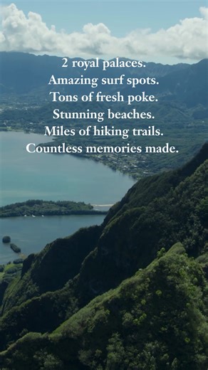 From royal palaces to sustainable fishponds, O'ahu is a place of rich culture, history, and adventure. This island truly has it all. What's your favorite thing to do on O'ahu? Let us know in the comments! 👇 #VisitOahu #VisitO'ahu | Visit Oahu