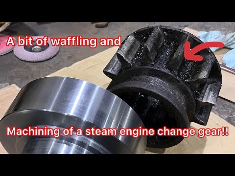 Steam traction engine repair overview