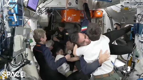 SpaceX Ax-4 crew enters space station after docking