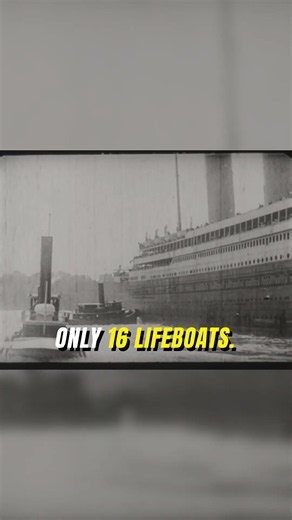 The shocking truth about Titanic's lifeboats 😱 #titanic #history #shorts
