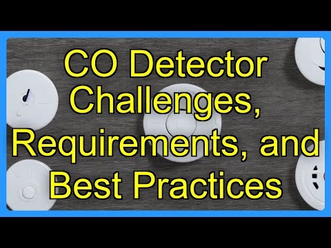 CO Detector Challenges, Requirements, and Best Practices