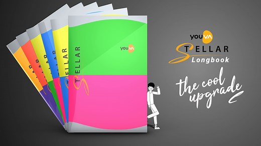 502K views · 81 reactions | Presenting Youva Stellar! This is not an ordinary notebook. It’s a Longbook with thicker pages, an elegant finish and vibrant looks. You wanted that cool upgrade, Here it is! Get your cool upgrade today! Amazon: https://amzn.to/3G8qyrW Flipkart: https://bit.ly/3HJbwZJ #CoolUpgrade #Stellar #PremiumNotebook #Thickpaper #Vibrantcolour #Elegantlook | YOUVA | Facebook