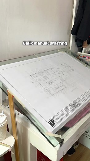 Manual Drafting Plates in Architecture Student Journey