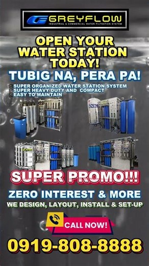 Start Your Own Water Station Business 💧 High Demand & Profitable!