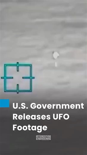 U.S. Government releases UFO footage