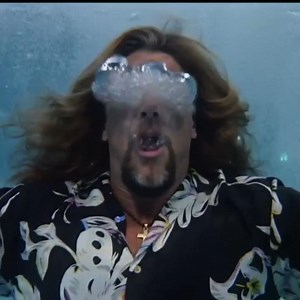 Kevin Nash gets attacked by a shark on spring break WCW Monday Nitro 1998