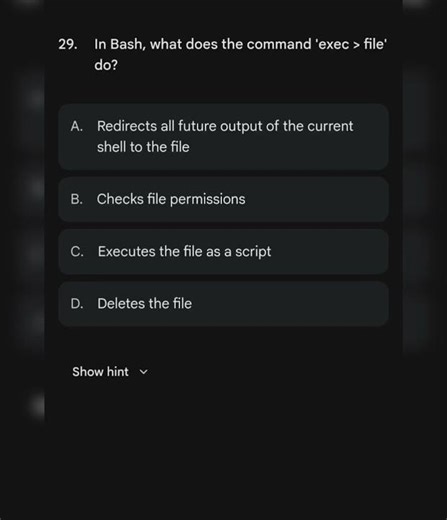 Linux Medium MCQs series 1 to 100 | part:- 6 #linux #linuxworld #linuxfromscratch #linuxfoundation