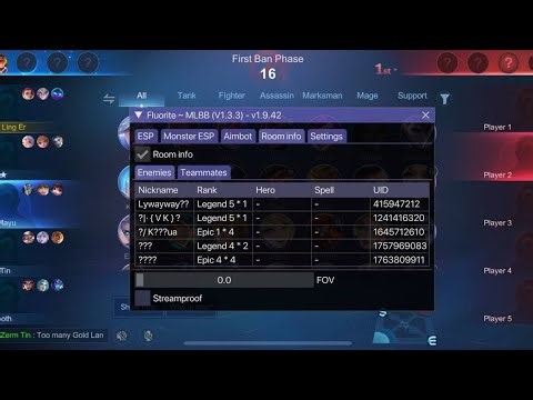 New Update MLBB | Cheat Safe Main | Maphack New Season | Auto Combo