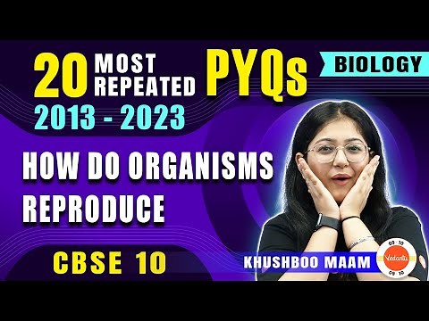 20 Most Repeated Questions (2013-2023 PYQs) from How Do Organisms Reproduce | CBSE Class 10 Biology