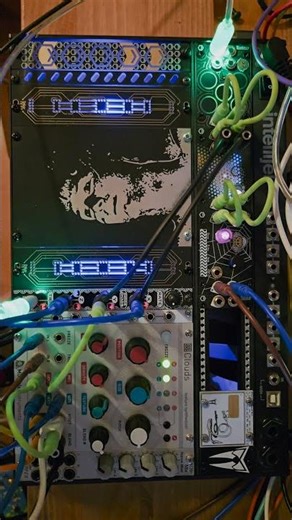 Crey Emporium Blueberry, Buzzrito, Bib, Mutable Instruments Clouds, Zlob Modular Diode Chaos 8.29.25