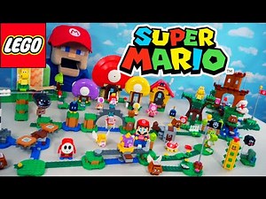 LEGO Super Mario Bros – The Ultimate ACORN Plains PLAYSET Stage Build