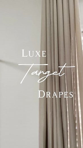 Affordable 96x 52 Linen Drapes from Target for Luxurious Home Decor