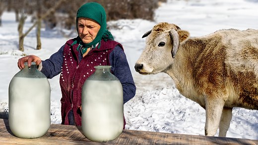 148K views · 3.9K reactions | Cheesemaking is an ancient craft that brings communities together. In this video, follow along as grandma hermit shows us how to make feta cheese using fresh cow's milk, a tradition passed down through generations in the mountain village!❤️ #cooking #feta #cheese | Sweet Village | Facebook