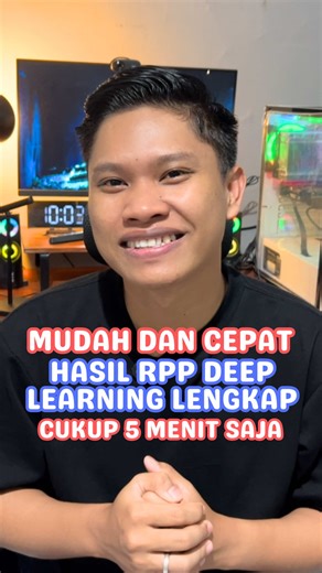 Buat RPP Deep Learning dalam 5 Menit dengan AI