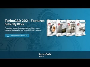 TurboCAD 2021 New Features: Select by Block