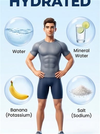 HYDRATION IS A SYSTEM 🧂 #facts #motivation #health #sports #hydration #water #fitness#didyouknow #shorts #science