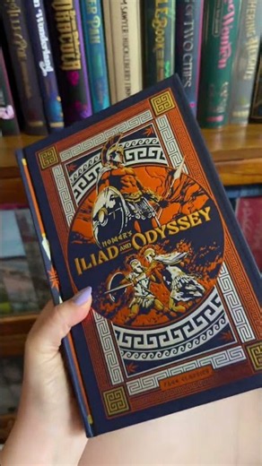 The Most Beautiful Edition of Homer’s Iliad and Odyssey! 🏛️✨#booktok #iliad #odyssey #greekmythology