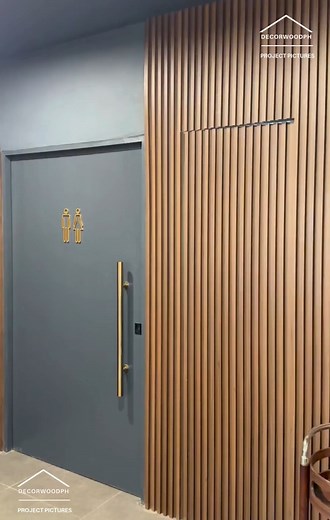 Bring warmth and sophistication to your space with our Indoor Fluted Panels in Dark Walnut. The perfect blend of elegance and style for a truly standout design. We reply fast—get your FREE quote now! #DarkWalnut #FlutedPanels #InteriorDesign #DecorWoodPH | DECORWOODPH