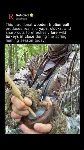 Classic Wooden Turkey Call