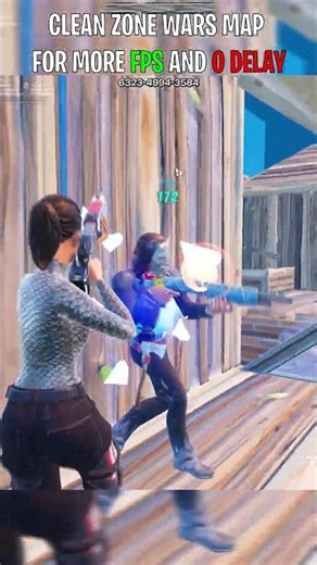 80 ping // best zone wars map #1v1 #fortnite #boxfights #fortniteclips #clix #shortsviral #zonewars