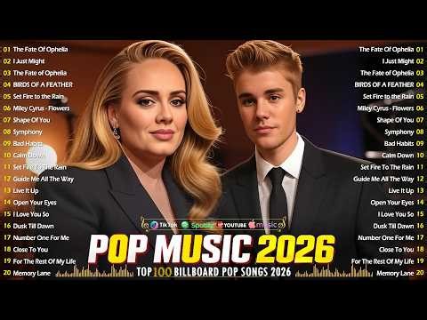 Bruno Mars, Adele, Ed Sheeran, Maroon 5, Dua Lipa, Rihanna, The Weeknd 💥 Billboard Top 50 This Week