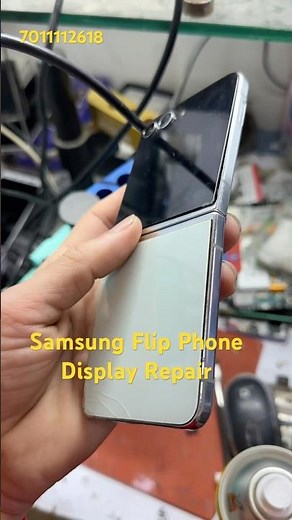 Samsung Flip 5 Main Screen Flax Repair | How To i Repair Flip Phone Display without Screen Change