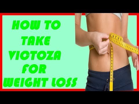 how to take victoza for weight loss