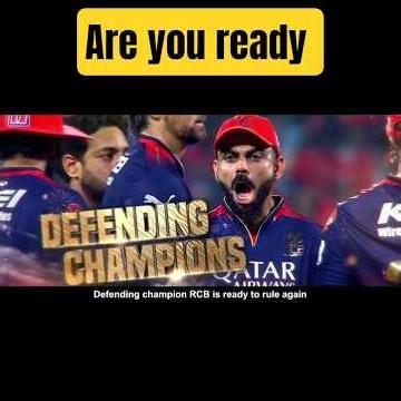 Defending champions to win or #SRH to make opening day victory? RCB vs SRH, MAR 28 #ipl2026