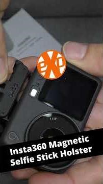 Insta360 MagneticSelfie Stick Holster Unboxing and Test