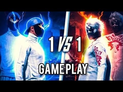FREE FIRE 1 VS 1 GAMEPLAY 🔥FIRE 🔥 VS ICE ❄️ | WHO IS THE REAL KING? 👑⚔️ #1v1 #freefire #games #viral