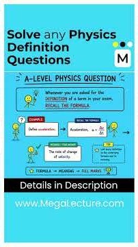 Stuck on Physics Definitions? #ALevelPhysics #CambridgePhysics #Physics9702 #CAIE #Alevels #shorts