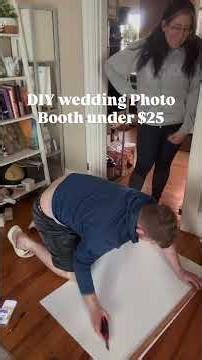 DIY Wedding Photo Booth on a Budget (Photographer Bride Edition)