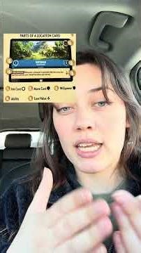 Lorcana Beginner Tips: Locations #lorcanatcg #disneylorcana #learninglorcana #lorcanatcg