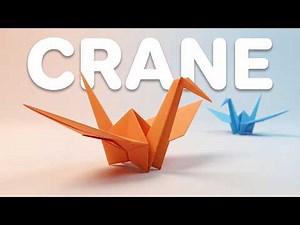 Paper Crane Folding Tutorial No Experience Needed