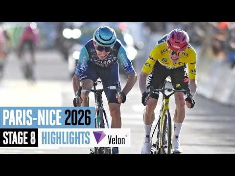A nail-biting finale 😍 Paris-Nice Stage 8 Highlights