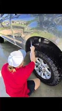 $400 detail Truck transformed😳 #cardetailing #detailing #satisfying #cleaning #asmr