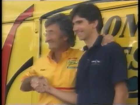 1997 F1 Austrian GP - Jordan newly sign 98' driver Damon Hill & team boss Eddie Jordan interview