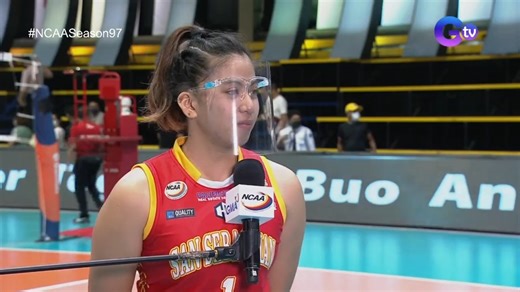 Katherine Santos was the Best Player of the Game in San Sebastian's win over EAC in #NCAASeason97! | NCAA Philippines
