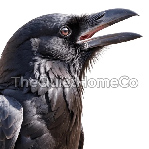 17 Black Raven PNG Clipart Set | Gothic Halloween Illustrations (digital Download) | Set #257 - Etsy