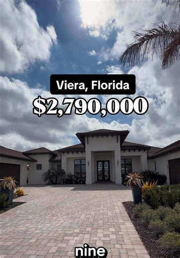 ✨ Resort-Style Custom Luxury with Lake & Preserve Views Located in Lake Adelaide, a luxury community in the Viera area✨ 4 🛏️ | 5 🛁 | 4,222 Sq Ft | .70 Acre Corner Lot 🌿 🚪 Dramatic 14’ foyer with iron double doors 🪵 Soaring ceilings & oak hardwood floors ☀️ Walls of glass with natural light throughout 👩‍🍳 Chef’s kitchen with quartz counters & Thermador appliances 🔥 6-burner gas range oversized pantry with coffee bar ☕️ 🛌 Private en suites in every bedroom ✨ Primary suite with dual custom