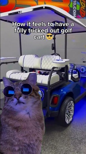 The purr-fect golf cart! 😎 | Garrett’s Golf Cars #golfcart
