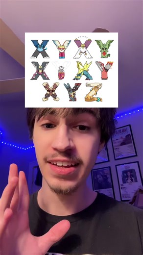 Every Mega Evolution Pokemon is X or Y shaped #pokemon #pokemontiktok #pokemongames #megaevolution #pokemonlegendsza